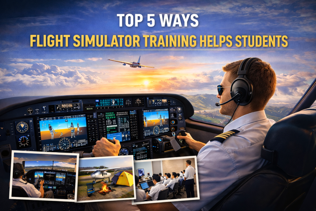Top 5 Ways Flight Simulator Training Helps Students