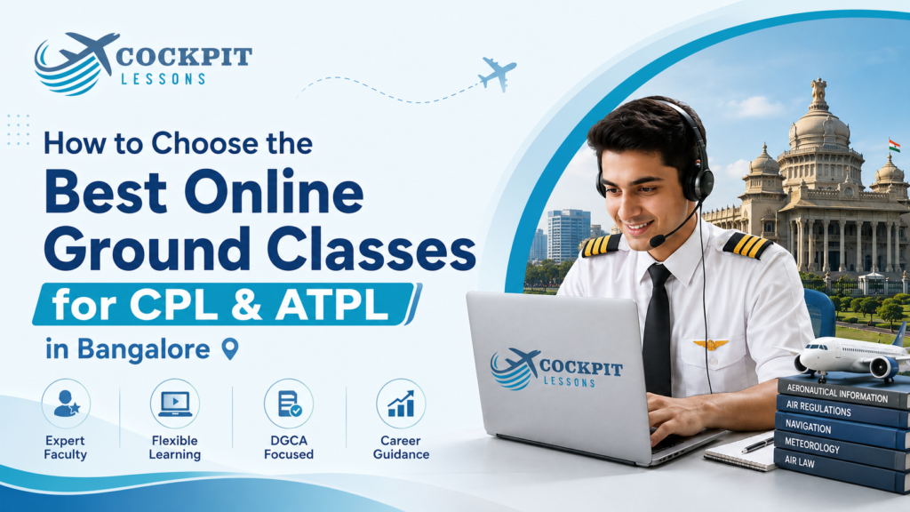 Online ground classes for CPL and ATPL