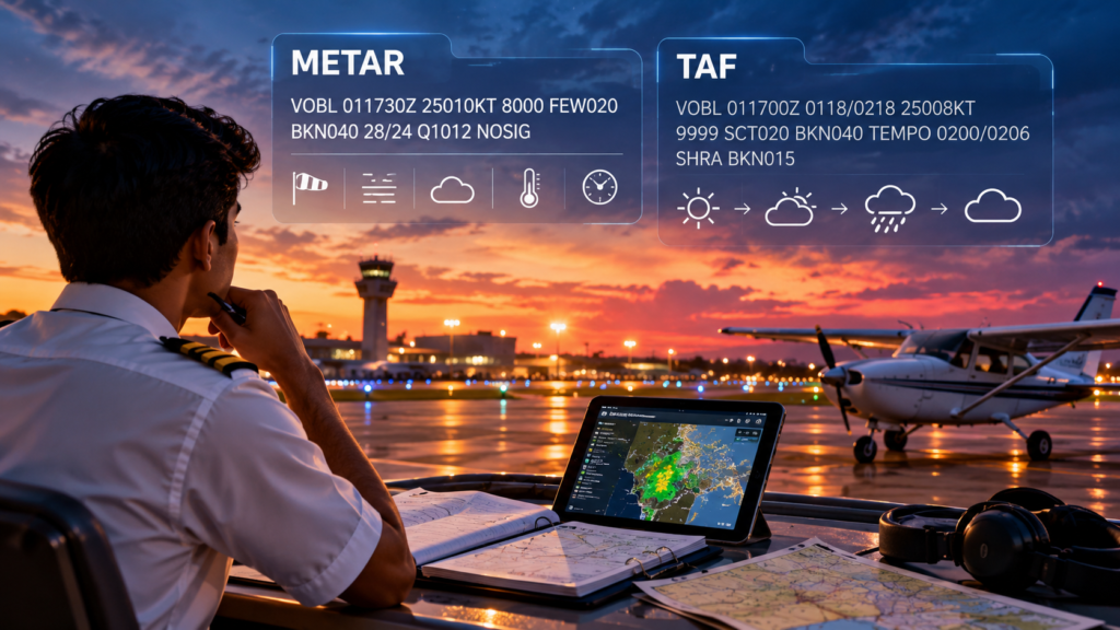 How to Read a METAR and TAF: A Beginner’s Guide for Student Pilots